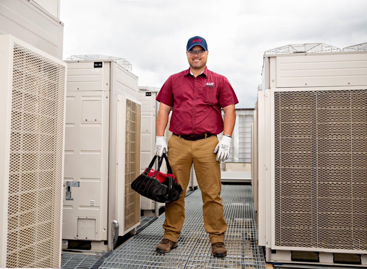 Lee company HVAC tech