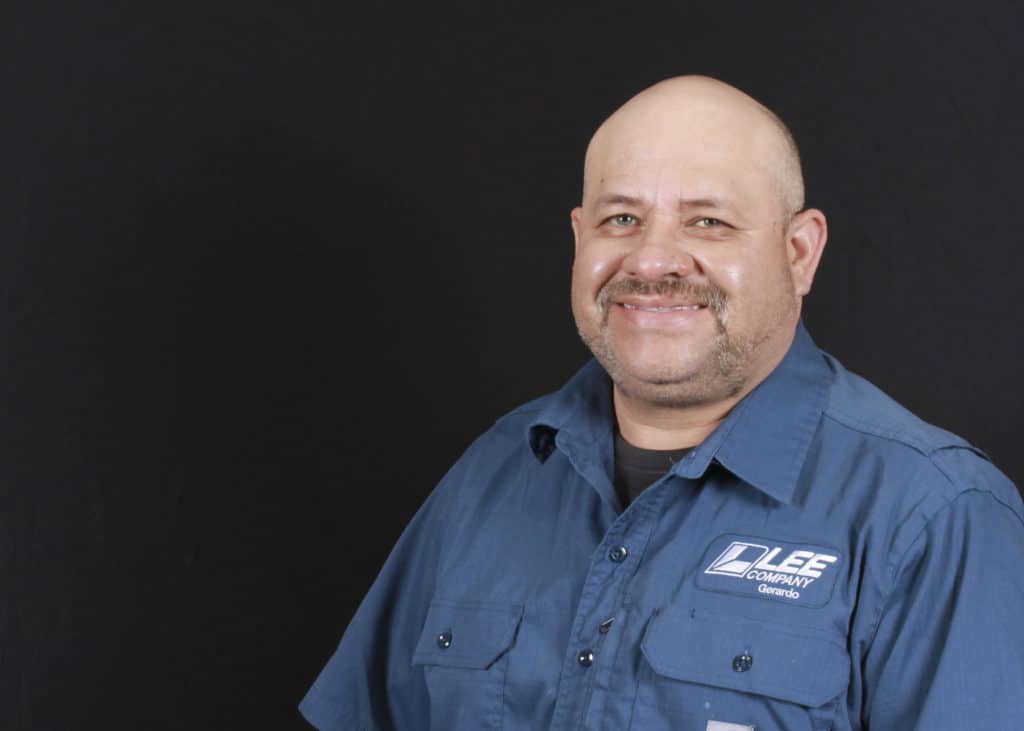 Congratulations on 20 years, Gerardo D.! - Lee Company