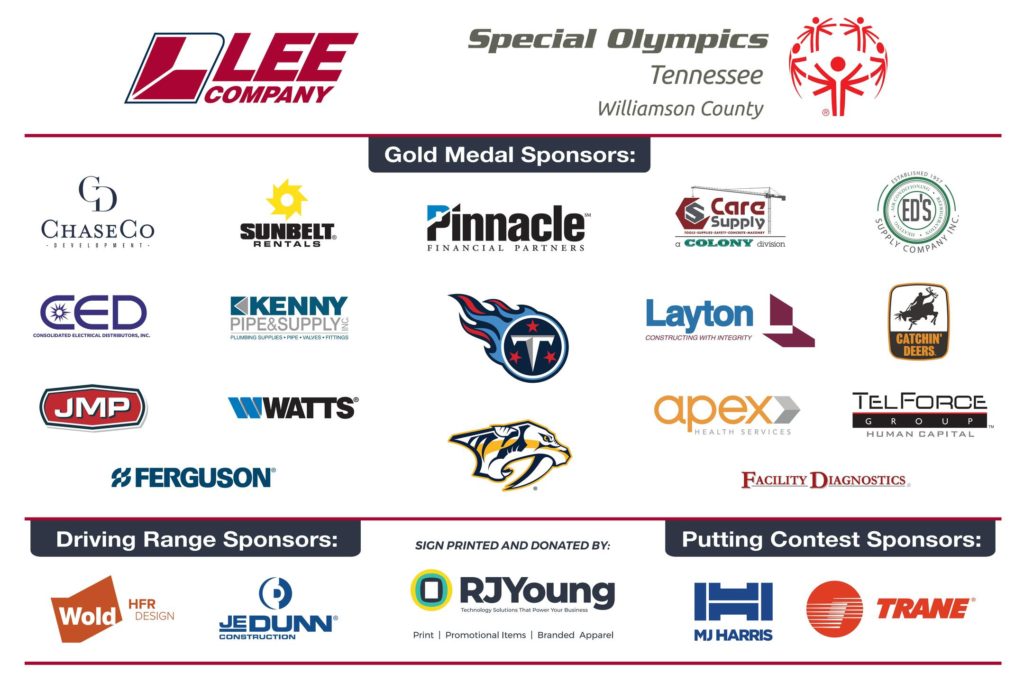 Title Sponsor Board - Lee Company