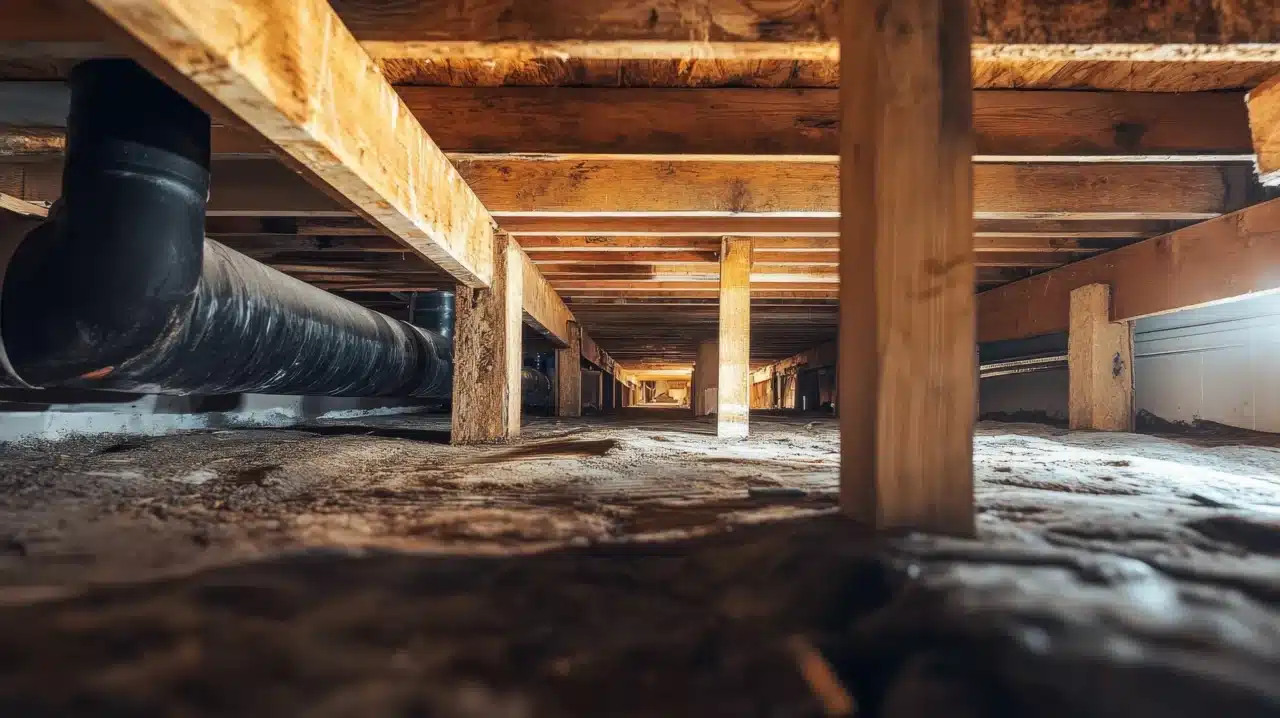 A well-encapsulated crawl space