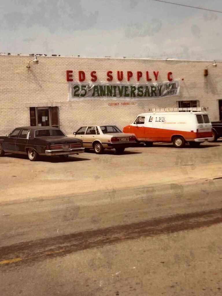 Old School Lee Refrigeration van at Ed's Supply