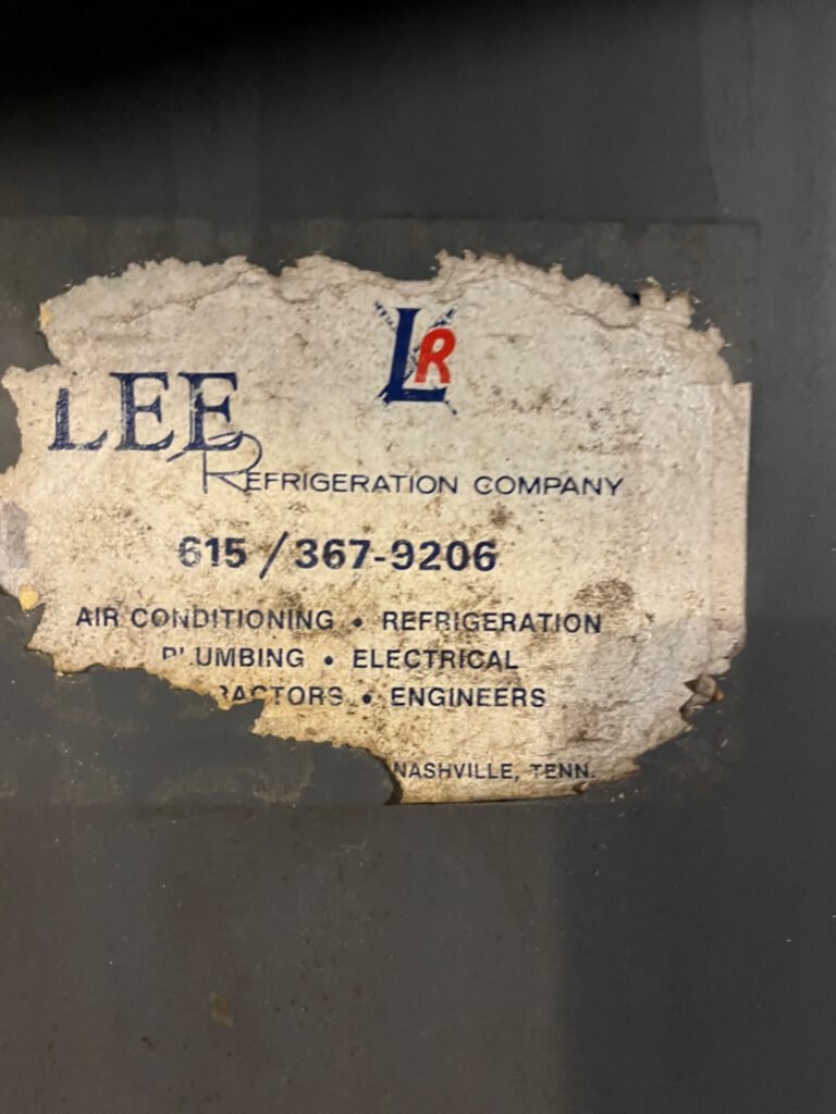 Our History: Lee Refrigeration Company